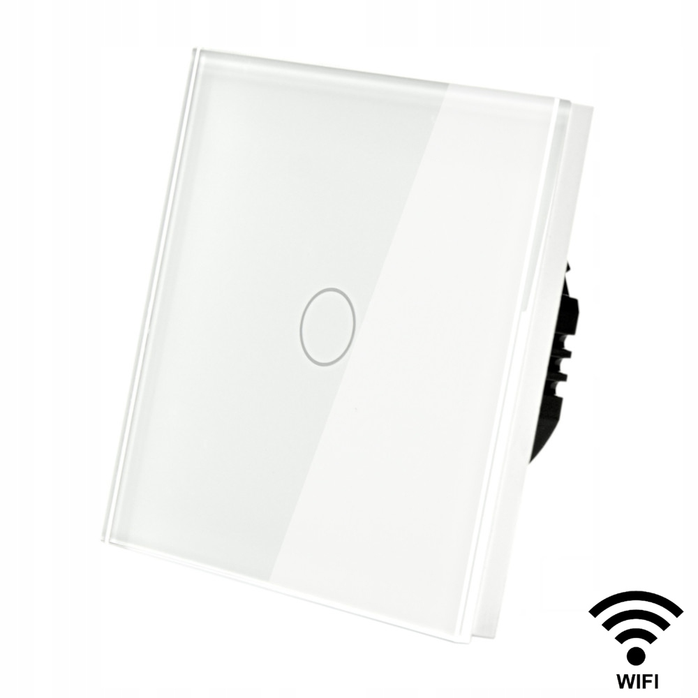 Induálny MT-1g1-WIFI-86-W jednoduchý spínač, biely
